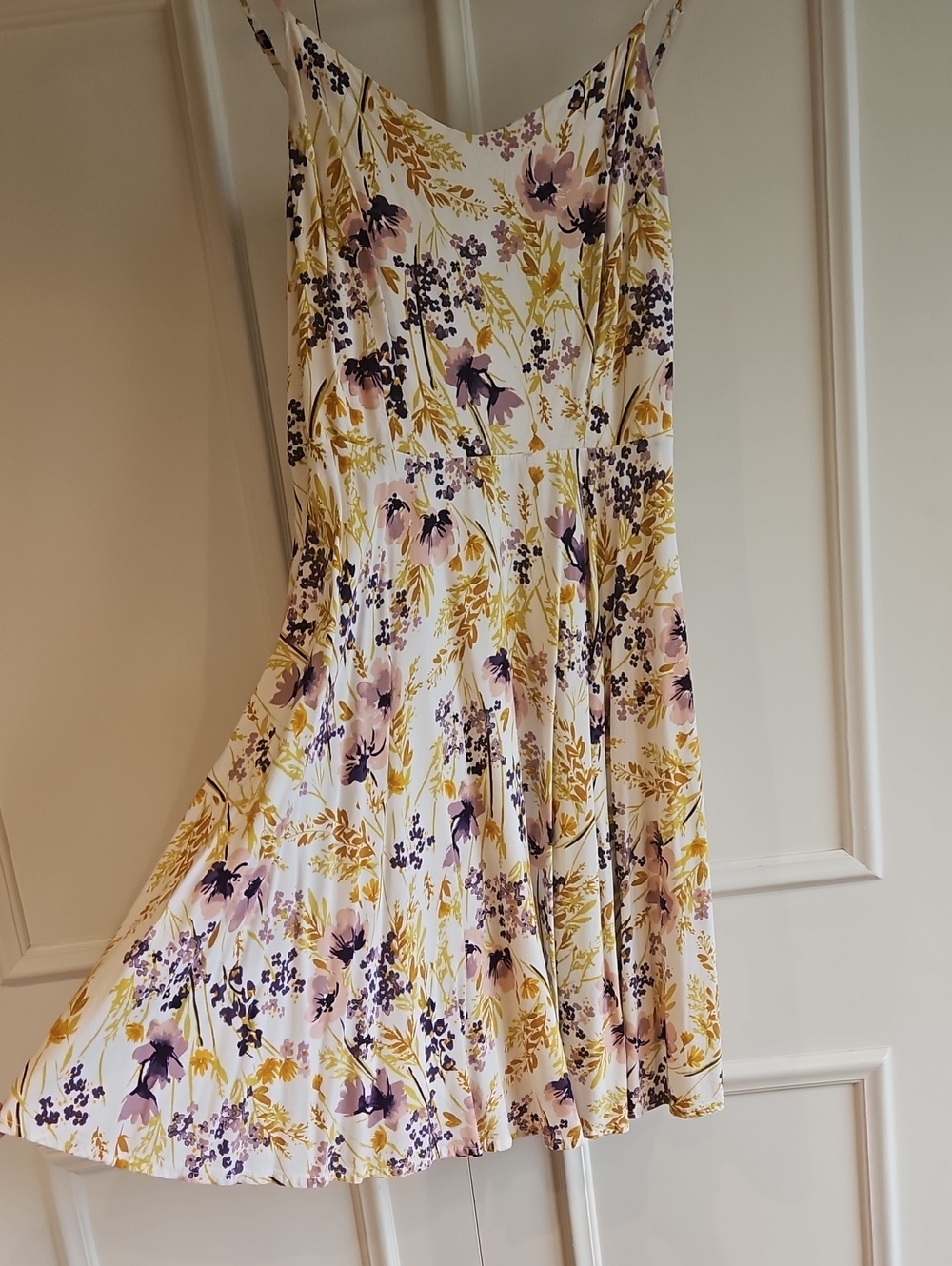 Knee Legnth Fit And Flare Dress